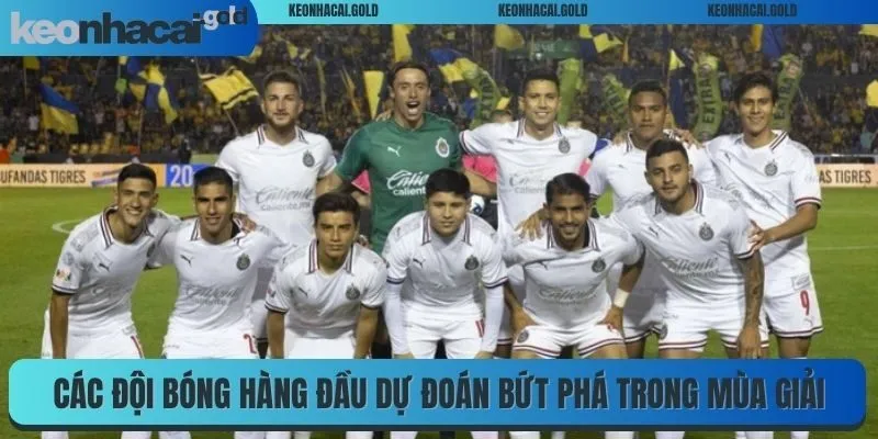 Các đội bóng hàng đầu dự đoán bứt phá trong mùa giải năm nay